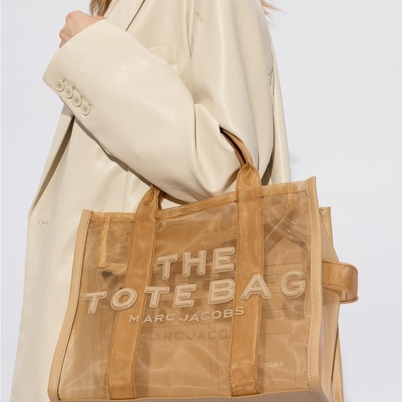 Marc Jacobs Tan mesh Tote Bag - Picture 2 of 2